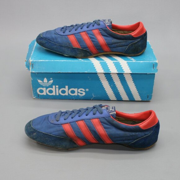 Vintage Adidas Ladies 8.5 Apollo Track Field Running Spikes Shoes w/Box - Taiwan - Picture 2 of 12